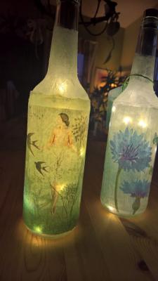 Foto des Albums: Lichterflaschen für Hochzeit - Taufe - Motto - Party - Geburt - Geschenk - Mitbringsel oder einfach nur sooo