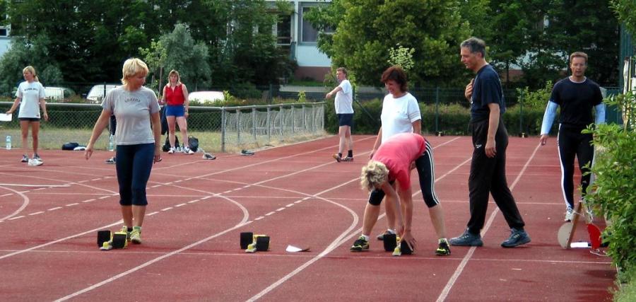 Bild: 50m für Aerobic-Frauen