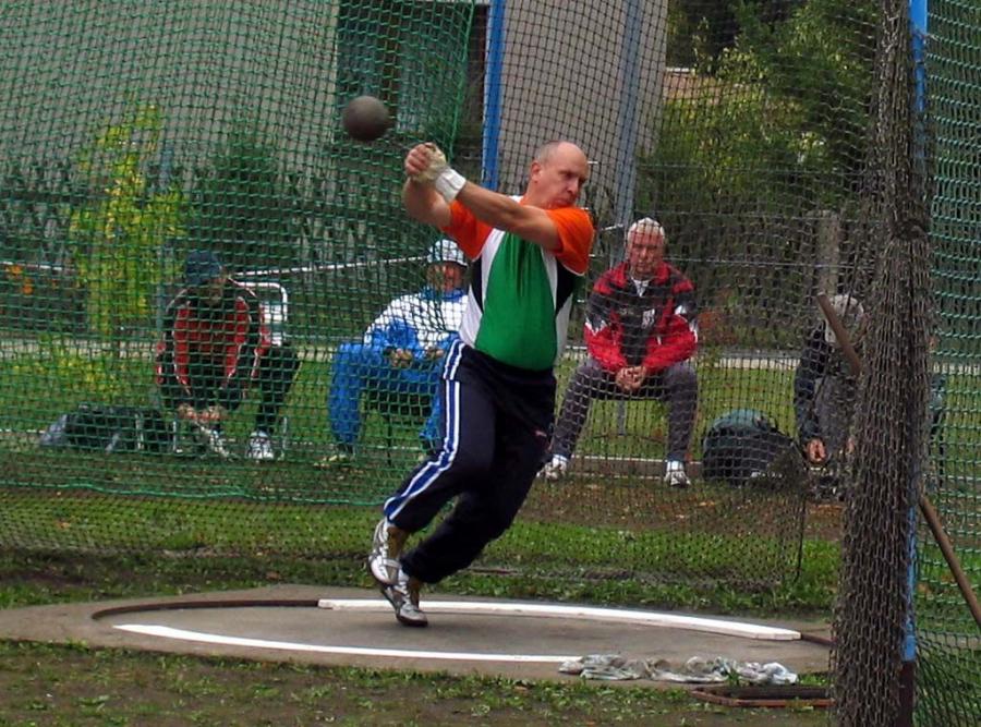 Bild: Lutz Schellenberg Gewichtswurf