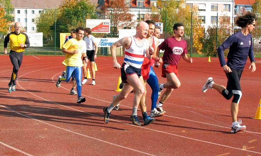 Bild: nach Fehlstart 3000m - 10000m