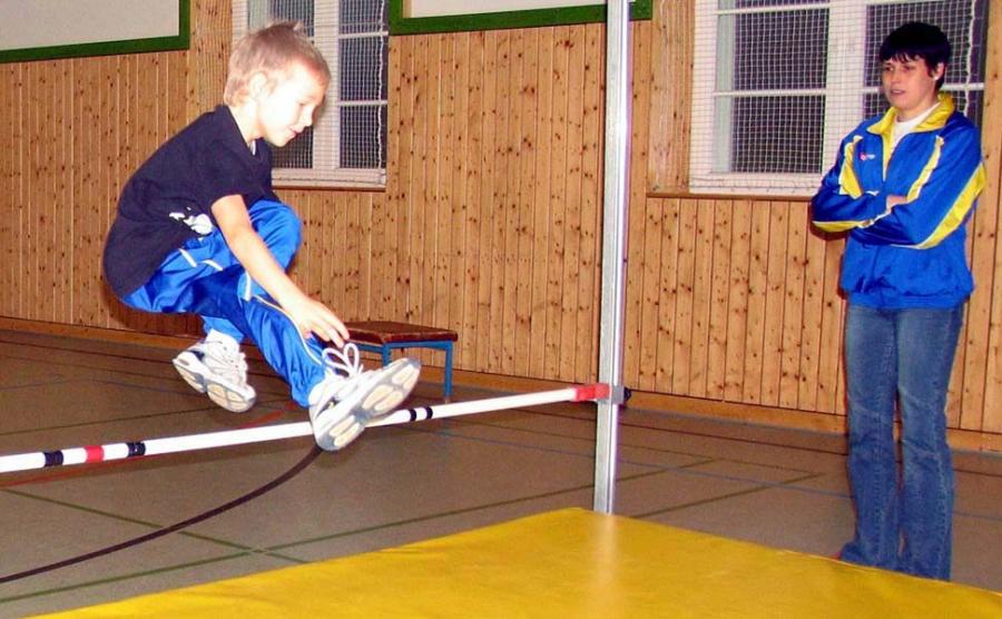 Bild: Sprungtalent M7 Jonas Wagner
