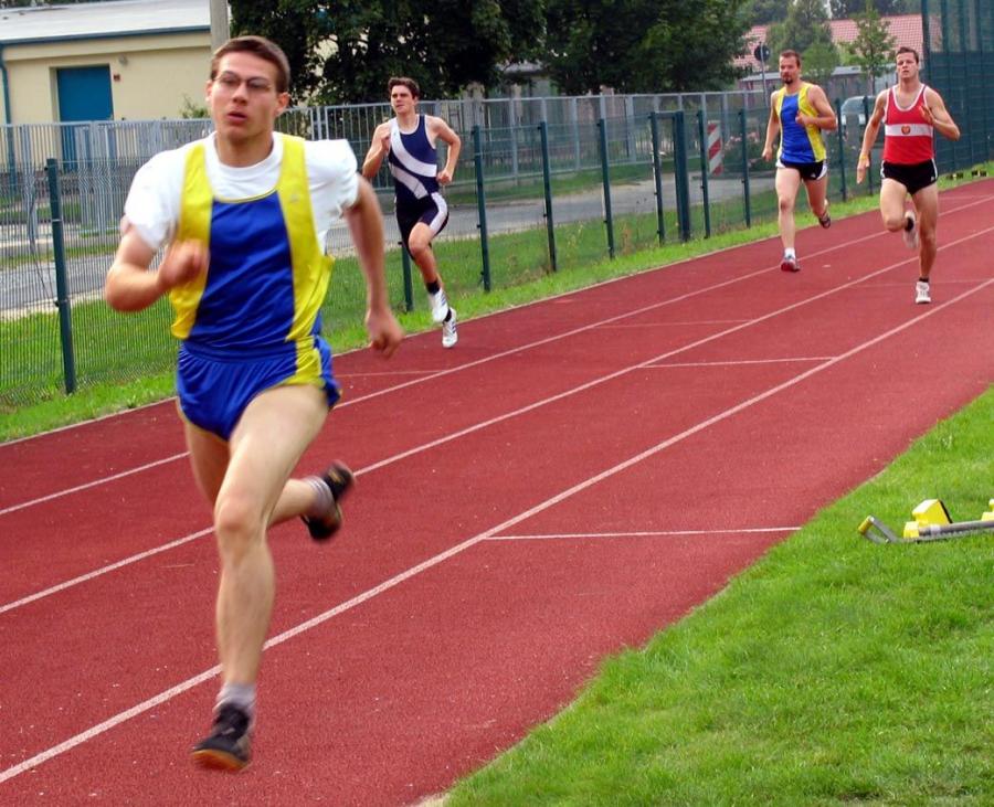 Bild: Stefan Kuch war schnellster 400m-Läufer in A-Jug