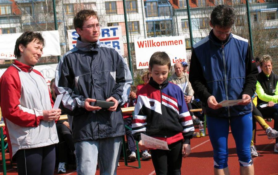 Bild: Sieger der FamWertung Fam Schierz aus GR