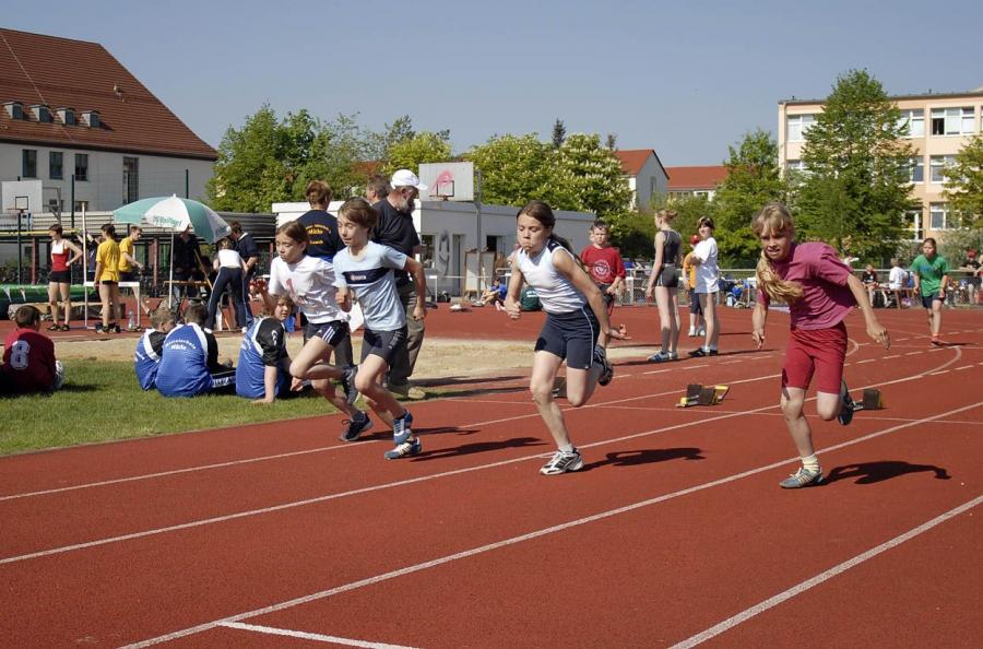 Bild: 50 m Grundschülervergleich