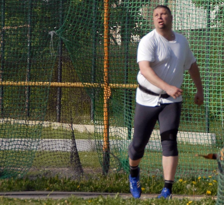 Bild: Trotz 46m77 Rekordwurf - Sören Voigt ärgerte sich über ungültige 48 Meterweite