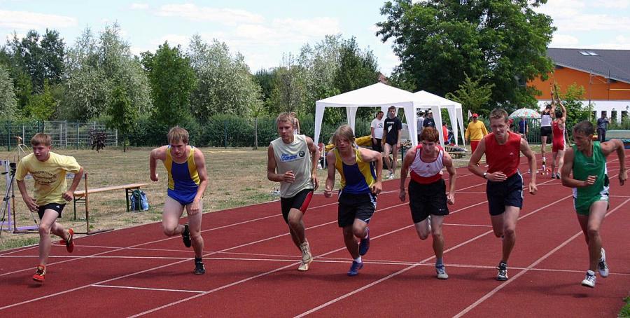Bild: Riege 4 MJ Start 1500m