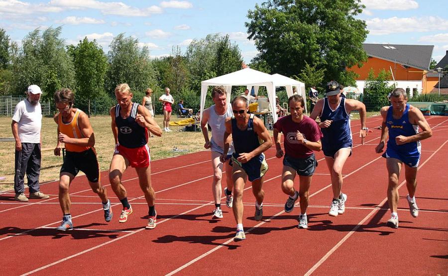 Bild: Riege 3 Start 1500m