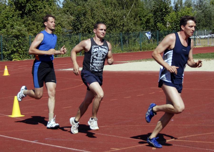 Bild: Landesmeister M30 Torsten Voß über 1500m