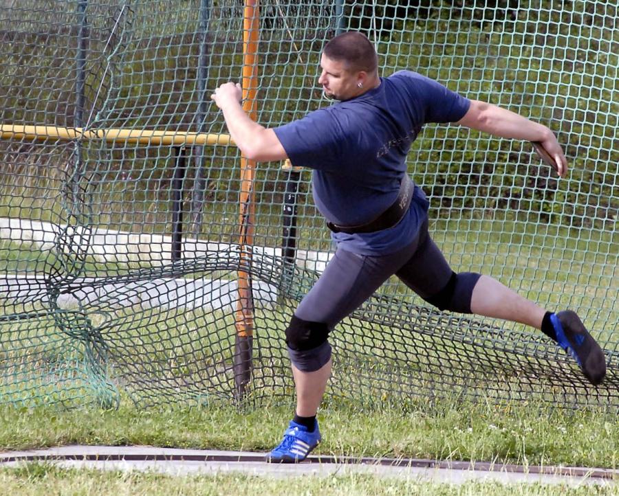 Bild: 48m96 - Sören Voigt wirft neuen Kreisrekord der M30