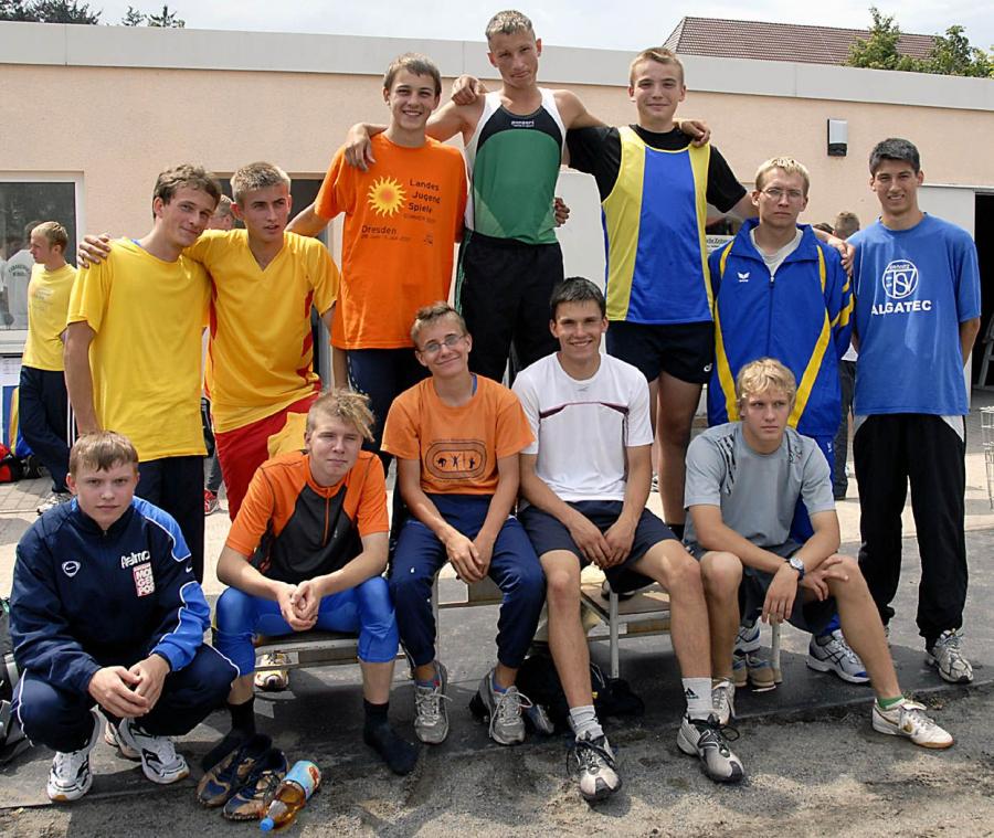 Bild: Riege 2 - Zehnkampf männliche Jugend