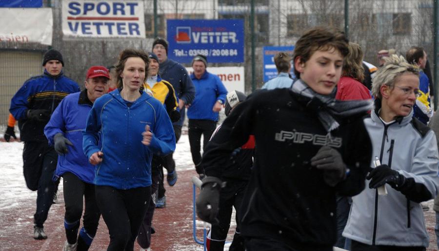 Bild: winterliche Laufeindrücke