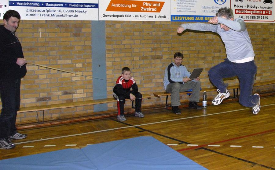 Bild: Oldie des Tages war in diesem Jahr Rainer Klupsch M50