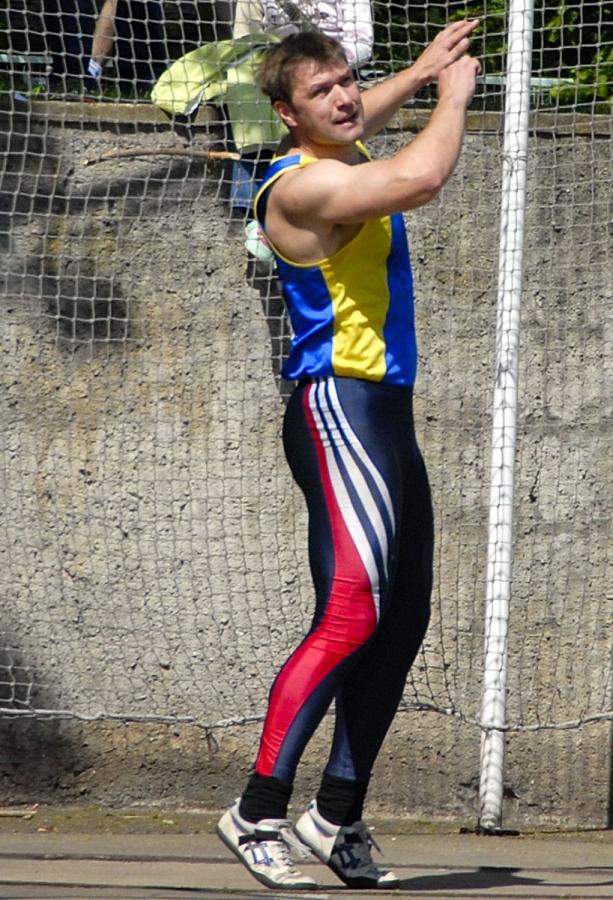 Bild: Thomas Lebsa Nach dem DM Titel 2007 in der M35 nun auch Deutscher Meister in der M40 mit der klassischen Wurfscheibe