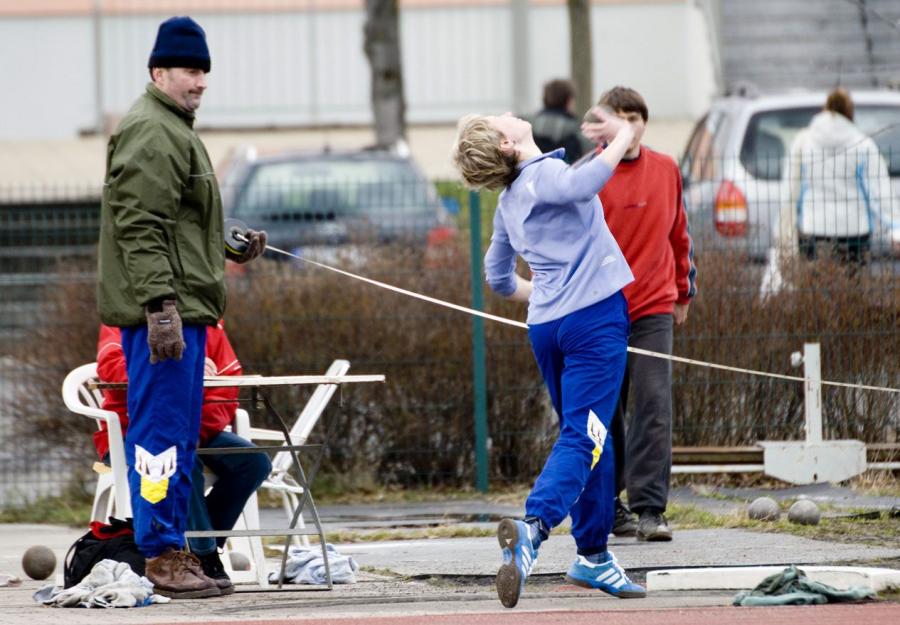Bild: Beste der Frauen war Doreen Kuch die den Diskus auf 37m74 warf