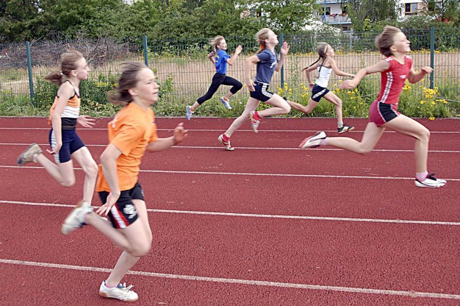 Bild: 50 m Finale - W10