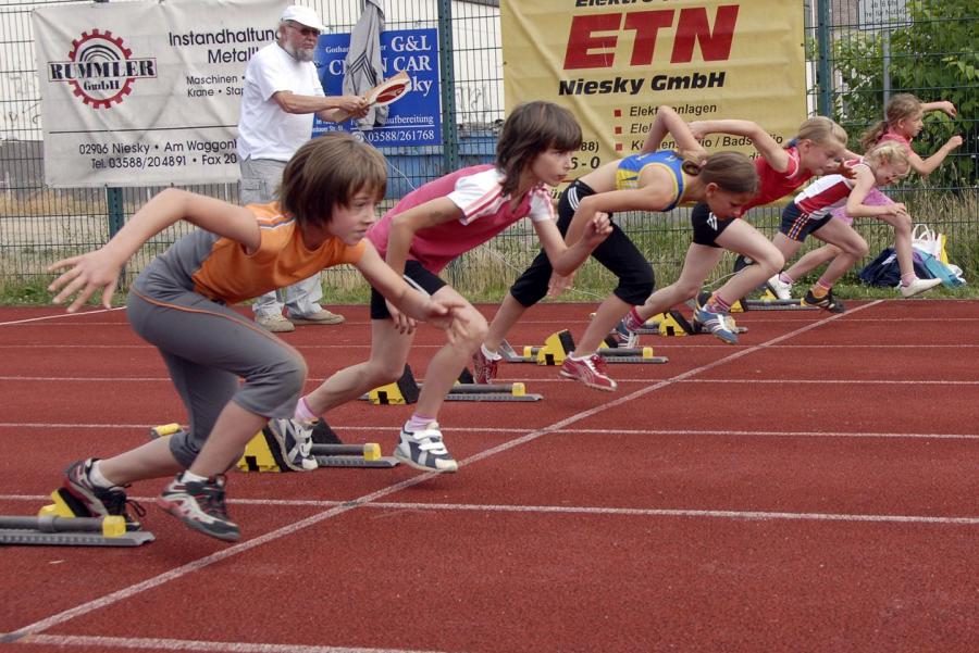 Bild: 50 m Start W9