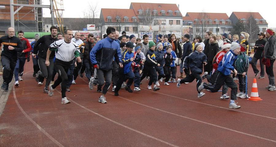 Bild: Start zum zweiten Lauf der Paarlaufserie