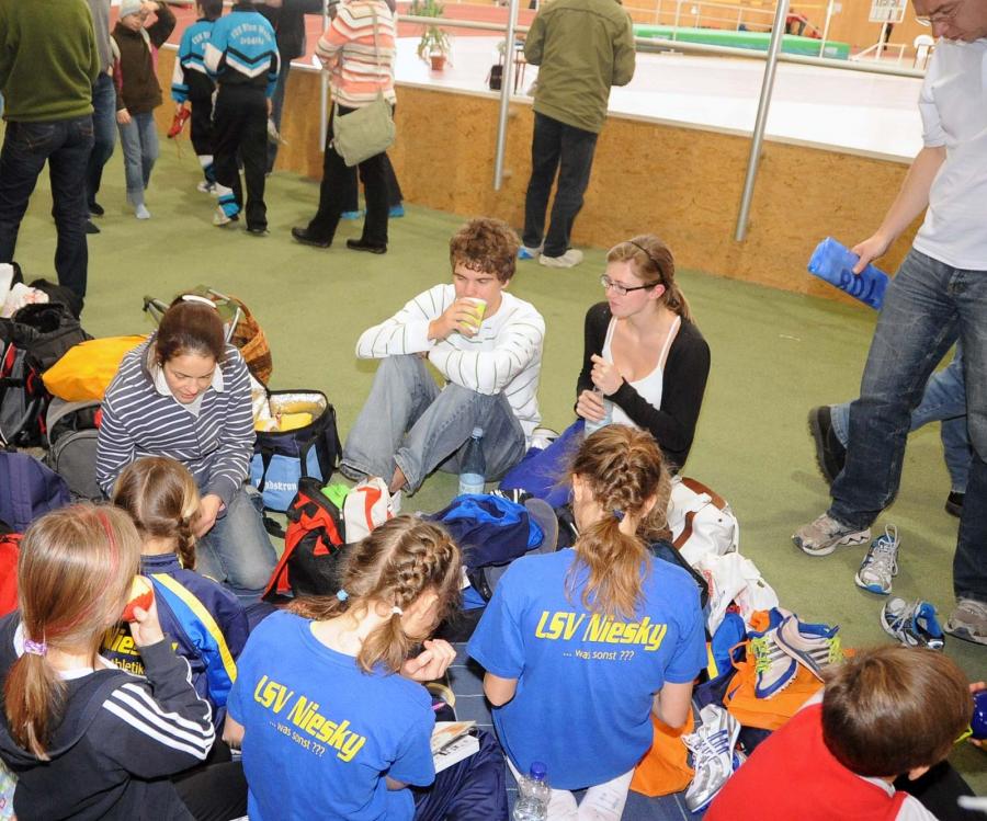 Bild: Athletenlager der LSV-Truppe