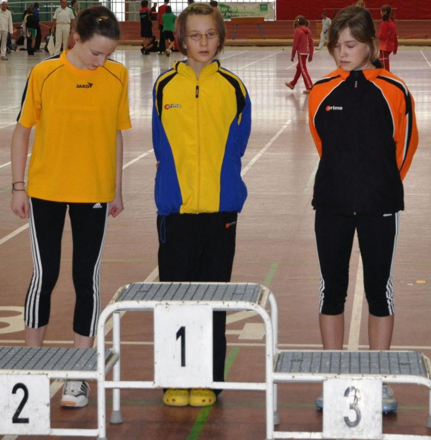 Bild: Erster Sachsenmeistertitel- Tina Lange war die erfolgreichste Athletin vom LSV Niesky in diesem Winter