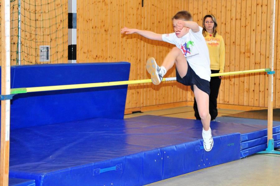 Bild: Schülerwettkampf in der TH Mittelschule