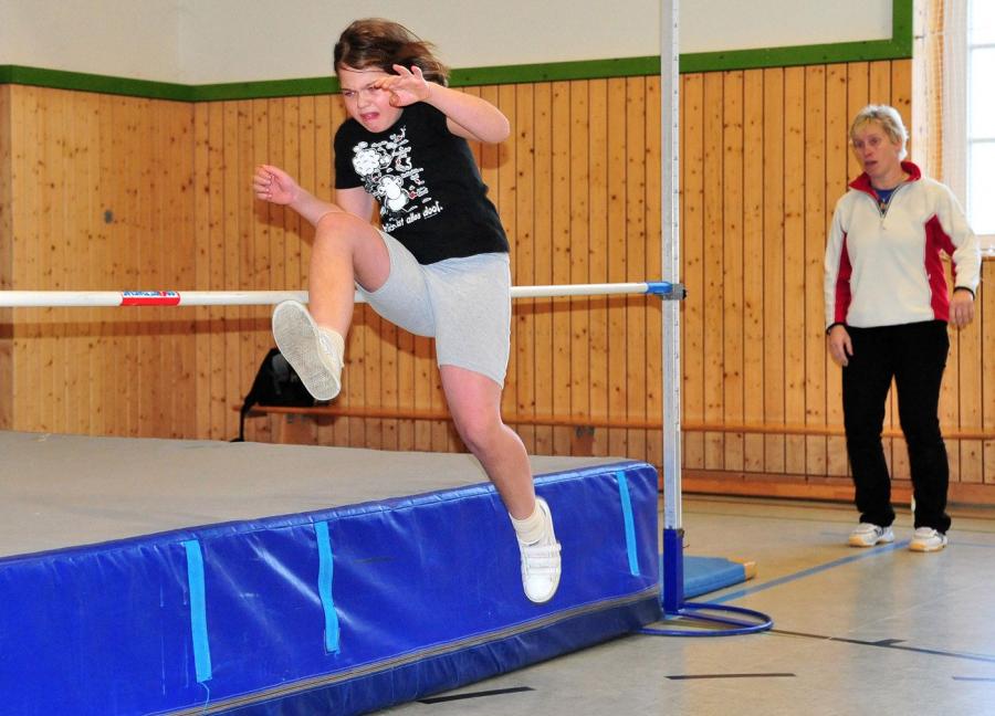 Bild: Schülerwettkampf in der TH Mittelschule