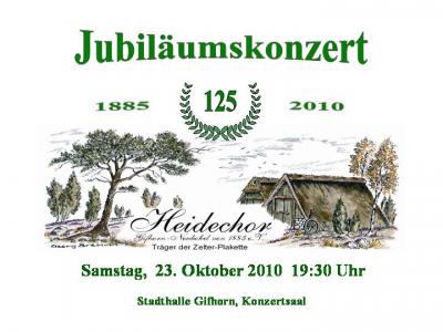 Foto des Albums: 2010 Jubiläumskonzert