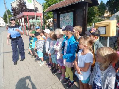 Foto des Albums: Schulwegtraining der ersten Klassen mit der Polizei