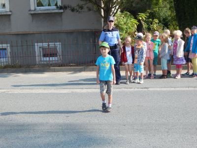 Foto des Albums: Schulwegtraining der ersten Klassen mit der Polizei