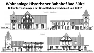 Foto des Albums: Historischer Bahnhof Bad Sülze wird zur modernen Wohnanlage