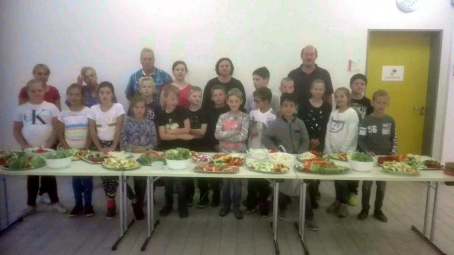 Bild: Pausen-Snack Klasse 4a