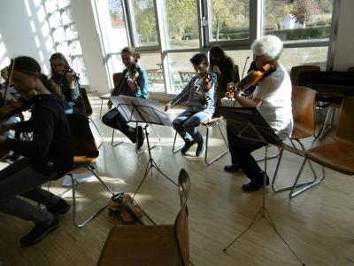 Foto des Albums: Projekttag der Fachgruppe Streicher in Lübz