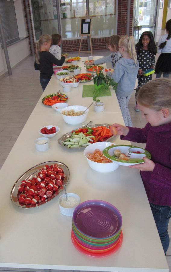 Bild: 4 Gesunder Pausensnack Kl. 3a