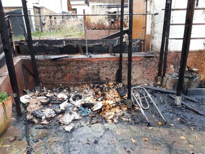 Foto des Albums: Mülltonnenbrand - Am Vogelsang