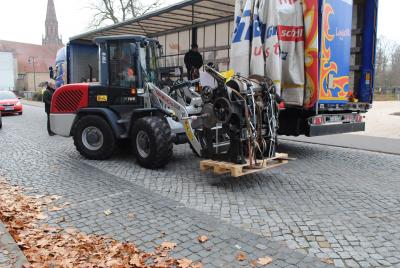 Foto des Albums: Spinnmaschine für Museumsfabrik Pritzwalk