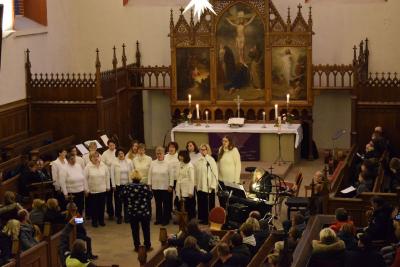 Adventskonzert in der Grabower St. Georg Kirche, Foto Sylvia Wegener 