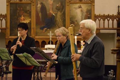 Adventskonzert in der Grabower St. Georg Kirche, Foto Sylvia Wegener 