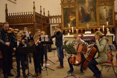 Adventskonzert in der Grabower St. Georg Kirche, Foto Sylvia Wegener 