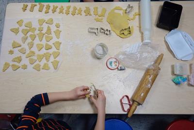 Foto des Albums: Kekse backen Klasse 4b