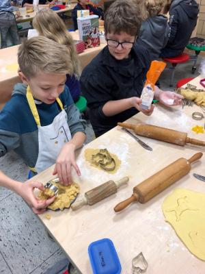 Foto des Albums: Kekse backen Klasse 4b
