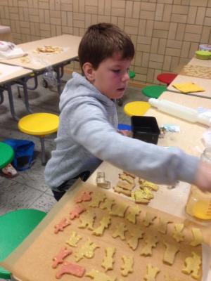 Foto des Albums: Kekse backen Klasse 4b