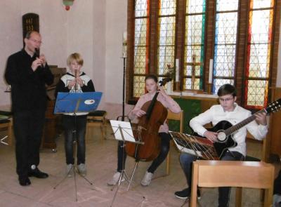 Foto des Albums: Blockflöte und Cello im Kirchencafé