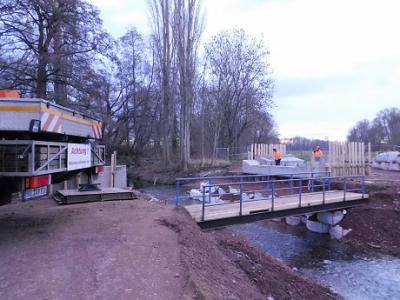 Foto des Albums: Brückenbau OT Hoym/Anhalt