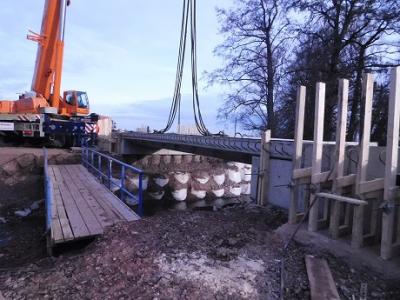 Foto des Albums: Brückenbau OT Hoym/Anhalt