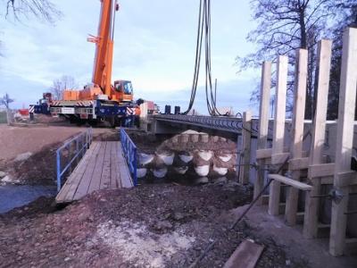 Foto des Albums: Brückenbau OT Hoym/Anhalt