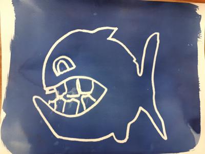 Foto des Albums: Kunstwerke vom Kurs "Treffpunkt Kunst" im KJB "Piranha"