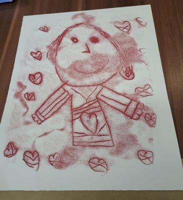 Foto des Albums: Kunstwerke vom Kurs "Treffpunkt Kunst" im KJB "Piranha"