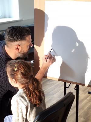 Foto des Albums: Kunstwerke vom Kurs "Treffpunkt Kunst" im KJB "Piranha"