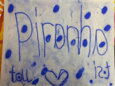 Foto des Albums: Kunstwerke vom Kurs "Treffpunkt Kunst" im KJB "Piranha"