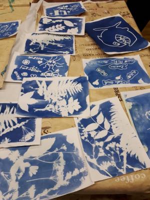 Cyanotypie (Blaudruck)Teil 1 