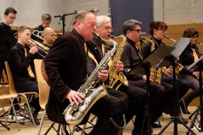 Die Lulu Big Band begeisterte das Publikum 